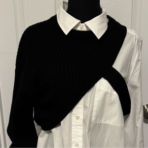 One Sleeve Quarter Sweater
